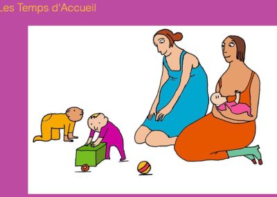 Accueils parents et enfants au CAP Cocooning